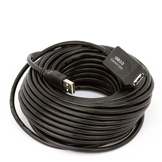 Imagem de Cabo Extensor Amplificado USB 2.0 - 5 Metros