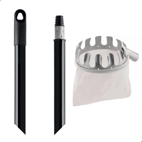 Imagem de Cabo Extensor Metal 3 Metros e Colhedor de Frutas