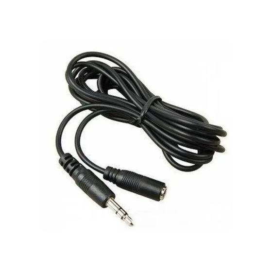 Imagem de Cabo extensor P2 Macho p/ P2 Femea. 1,5mt
