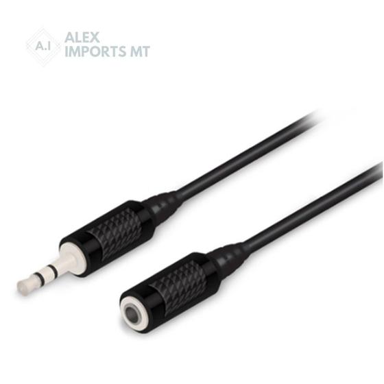Imagem de Cabo extensor p2 x p2 Cabo adaptador extensão Cabu otima