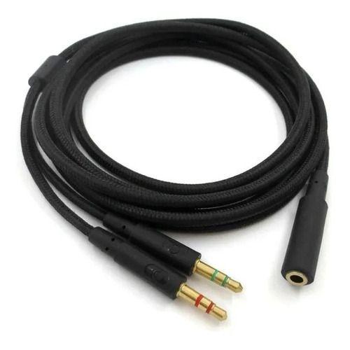 Cabo Extensor Universal Headset Hyperx P3 / 2p2 3.5mm Nylon Menor preço em Cabo Extensor Universal Headset Hyperx P3 / 2p2 3.5mm Nylon