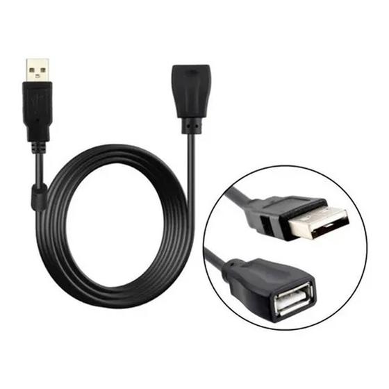 Imagem de Cabo Extensor USB 1,50m B-Max