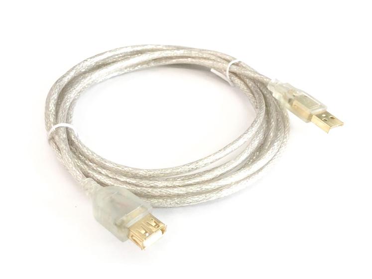 Imagem de Cabo extensor usb 2.0 am x af blindado 1,8mts