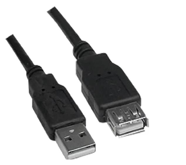 Imagem de Cabo Extensor Usb 2.0 Macho X Fêmea 1,5 Metros