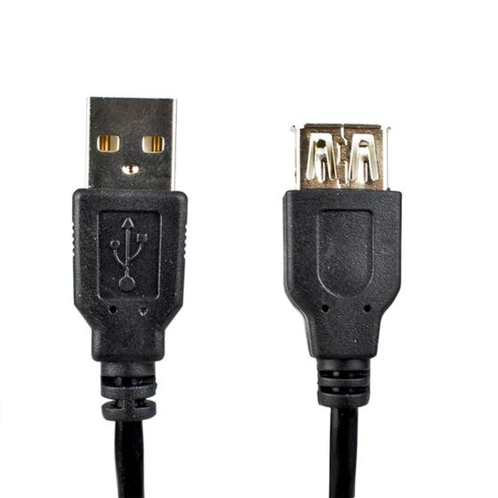 Imagem de Cabo Extensor USB Evus C-053 Macho x femea 1,8m