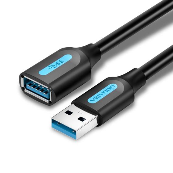 Imagem de Cabo Extensor Usb Macho x Femea 3.0 5gbps Controle Ps4 1m