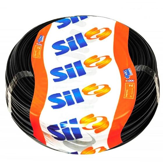Imagem de Cabo Fio PP 2x1,5mm 550v 100m SILFLEX Preto SIL