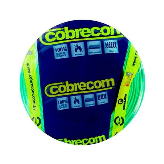 Imagem de Cabo Flexicom 750V - 1,50mm² Verde - Rolo 50m - Cobrecom