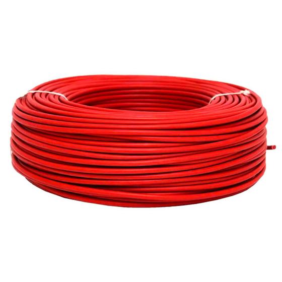 Imagem de Cabo Flexivel 0,75Mm 750V Vermelho Rolo Com 200 Metros Corfio