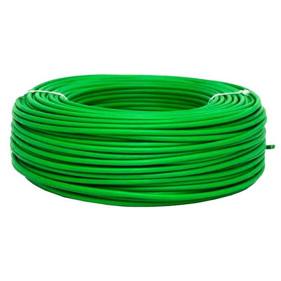 Imagem de Cabo Flexivel 10,00Mm 750V Verde Rolo Com 25 Metros Corfio