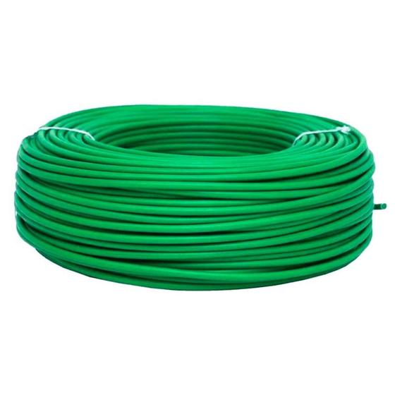 Imagem de Cabo Flexivel 4,00Mm 750V Verde Rolo Com 15 Metros Corfio