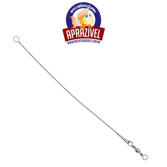 Imagem de Cabo flexivel aprazivel c/ girador e engate rapido 12cm