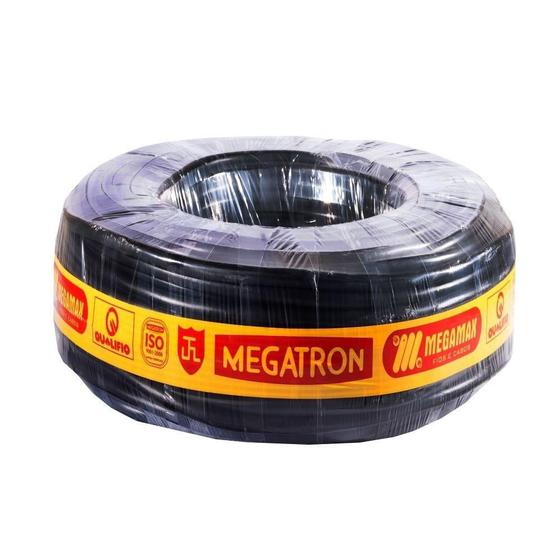 Imagem de Cabo flexivel megatron hepr 0,6/1,0kv 10,00mmx100m rolo preto