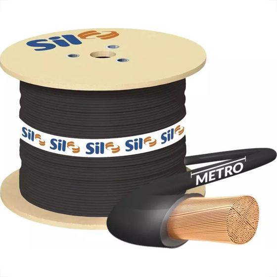 Imagem de Cabo Flexivel Sil 1Kv 35Mm Preto Por Metro Hepr 90ºc