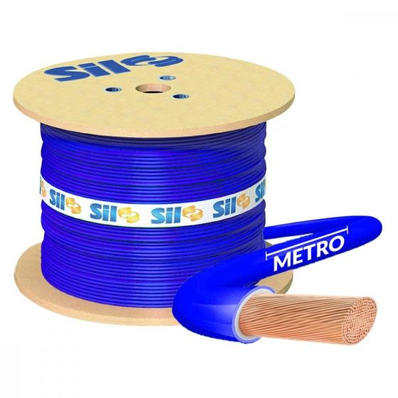 Imagem de Cabo Flexivel Sil 750V 120Mm Azul Por Metro