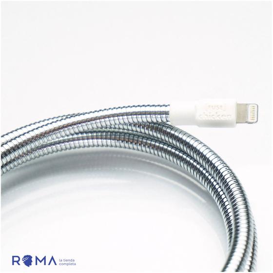 Imagem de Cabo Fusechicken USB-A/Lightning 1.0M Titan Prata - Idc