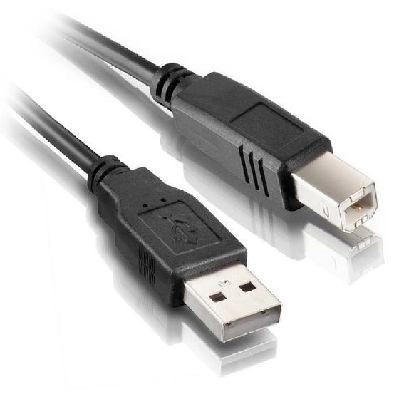 Imagem de Cabo Generico Usb Impressora Am/Bm 2.0 3,0 M