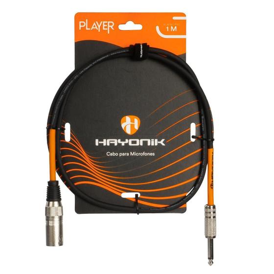 Imagem de Cabo Hayonik Para Microfone Player Xlr(F) P10(M) 1M