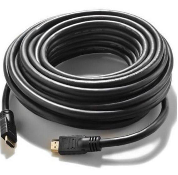 Imagem de Cabo Hdmi 1.4 10 Mt 3 D Com Filtro Em Blister