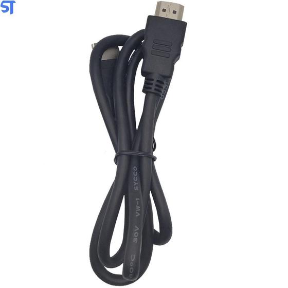 Imagem de Cabo Hdmi 1 Metro Reforçado Macho X Macho Dual Comp