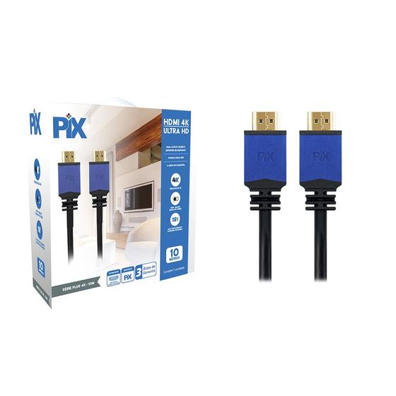 Imagem de Cabo Hdmi 10m Blindado 2.0 Ethernet 10 Metros 4k 3d 2160p