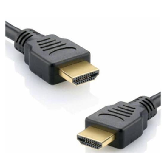 Imagem de Cabo Hdmi 1,8m Banhado: Áudio e Vídeo Sem Compromissos