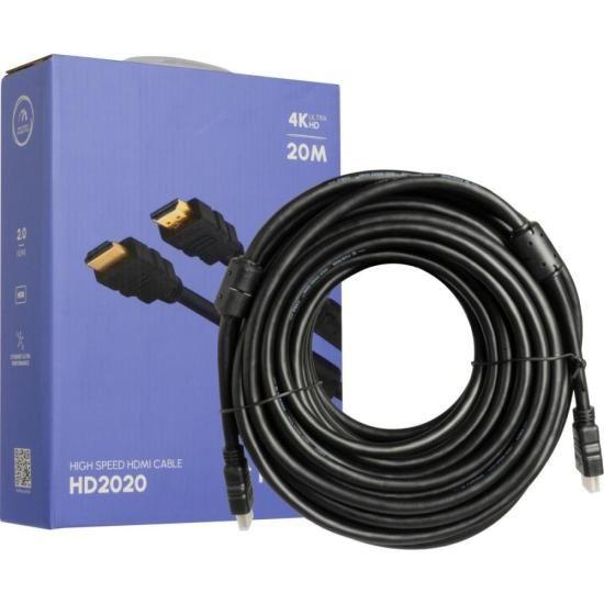 Imagem de Cabo HDMI 2.0 4K 20m com Filtro Fortrek HD2020