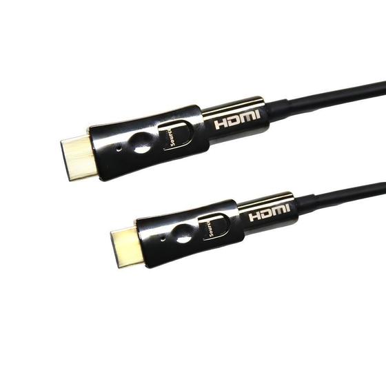 Imagem de Cabo HDMI 2.0 4K 60HZ Fibra Óptica 10,0 Metros com Conector Destacável