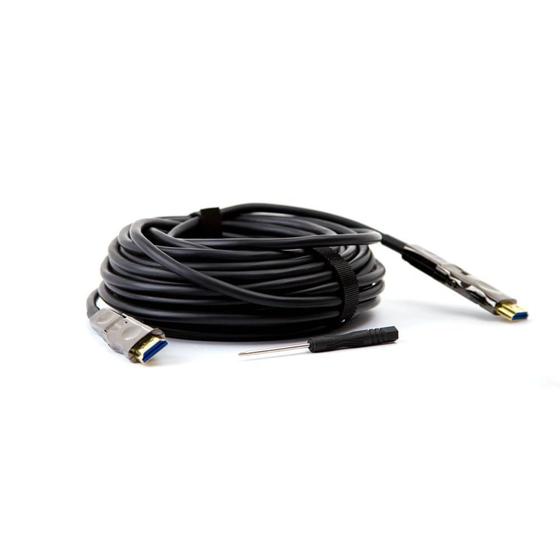 Imagem de Cabo Hdmi 2.0, 4K, Fibra Óptica - 90 Mt