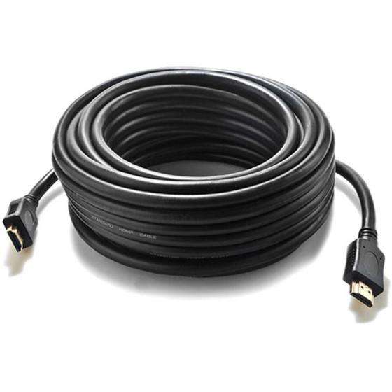 Imagem de Cabo Hdmi 2.0 4K Ultra HD 3D Full Hd 19 Pinos para Tv LCD LED Plasma - 10 Mts