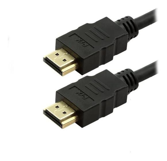 Imagem de Cabo Hdmi 2.0 Gold 4k 3d Ultrahd 19 Pinos Chip 50cm Pix 0,5m