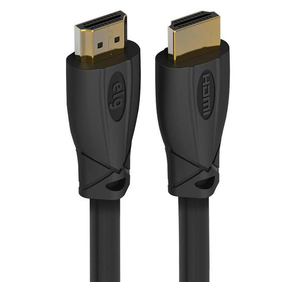 Imagem de Cabo HDMI 2.0v 3D Ready 4K 60Hz High Speed com 2,5 metros - ELG