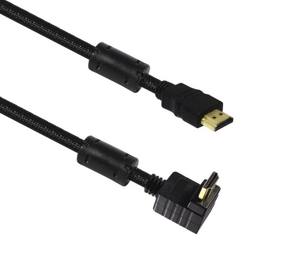 Imagem de Cabo Hdmi 2 Metros  90º 3d 4k 19 Pinos Mb-81144