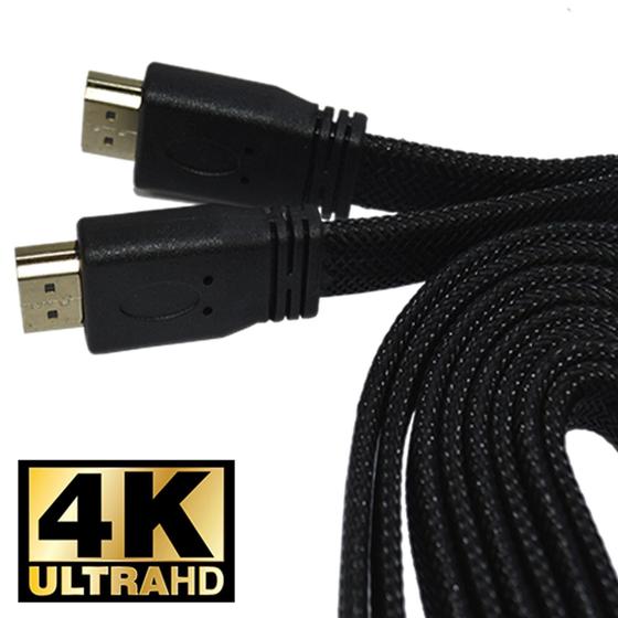 Imagem de Cabo HDMI 3 metros Ethernet V 1.4 4k Ultra Hd 3D CBRN05260 - COMMERCE BRASIL