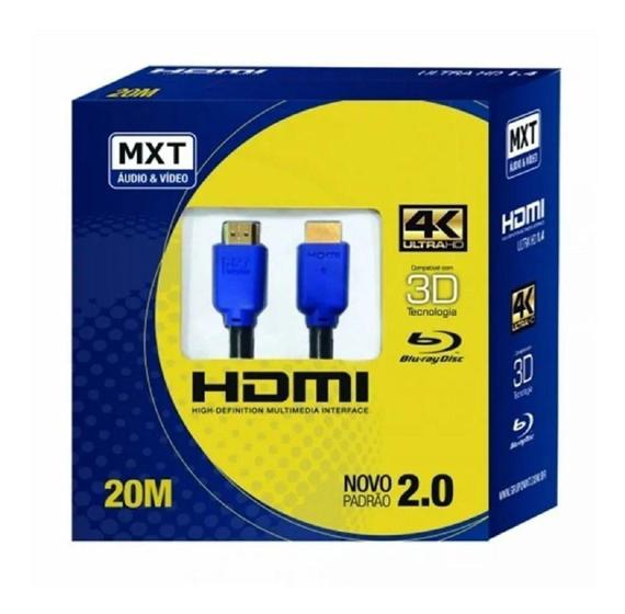 Imagem de Cabo hdmi 4k 2.0 ultra hd c/ filtro 20m - MXT