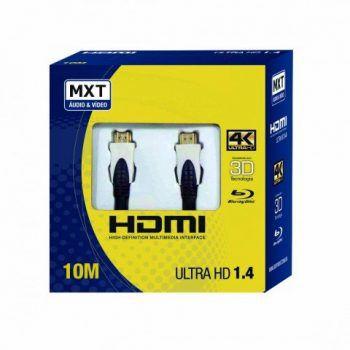 Imagem de Cabo HDMI 4K Ultra HD C/ Filtro 28awg Ouro 10 Metros - MXT