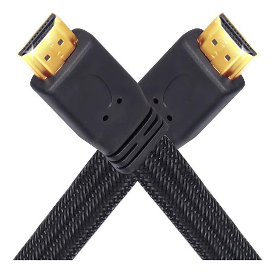 Imagem de Cabo Hdmi 5 Metros 2.0 Full Hd 3d Tv Lcd Compatível com Ps3 Xbox HD5MT