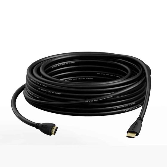 Imagem de Cabo HDMI 5 Metros Intelbras Full HD 4K Ultra HD 1080p 3D Ps3 Ps4 Ps5 XBox Tv