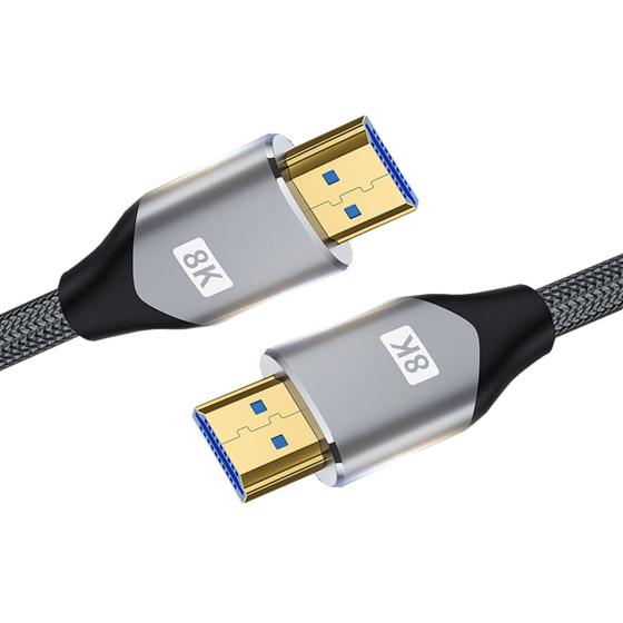 Imagem de Cabo Hdmi 8K 60hz Ultra HD 2.1 e 4K 120hz - 2 Metros