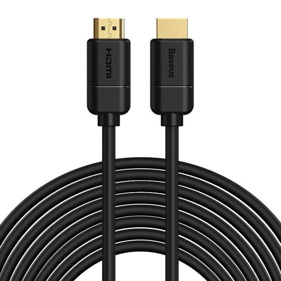 Imagem de Cabo HDMI Baseus CAKGQ-E01 2.0 4K - Black 8 Metros