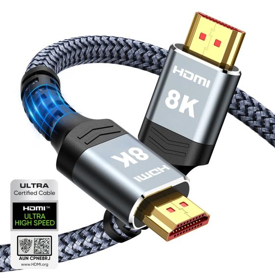 Imagem de Cabo HDMI Highwings 8K 48Gbps (2m) - com DTS:X e HDR10