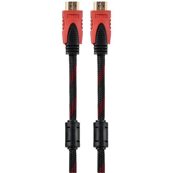 Imagem de Cabo HDMI Mox MO-HD10 Full HD 1 Metro - Preto/Vermelho