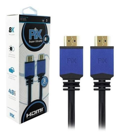 Imagem de Cabo Hdmi Plus 2.1 - 8K Hdr 19P 3.0M 018-2135-Pix