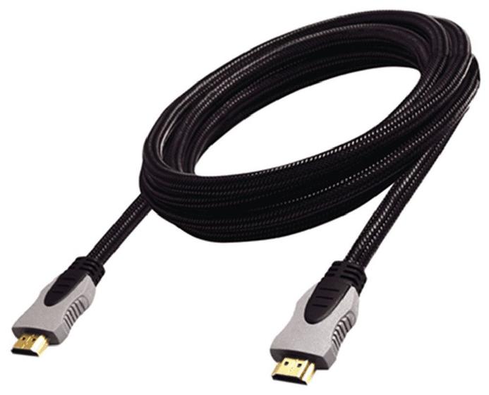 Imagem de Cabo HDMI Satellite AL-23 1.4 Preto/Cinza (3 Metros)