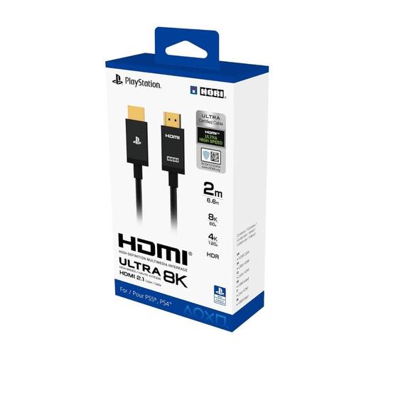 Imagem de Cabo HDMI Ultra High Speed PS5 HORI Licensed by Sony