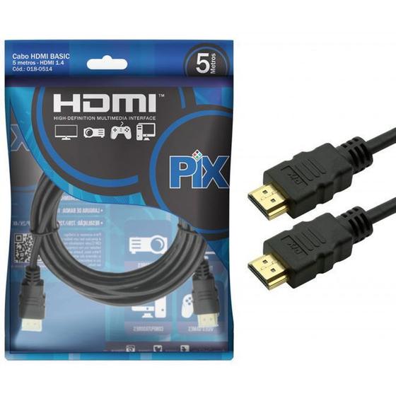 Imagem de Cabo Hdmi Ultrahd 5m 018-0514 Pix