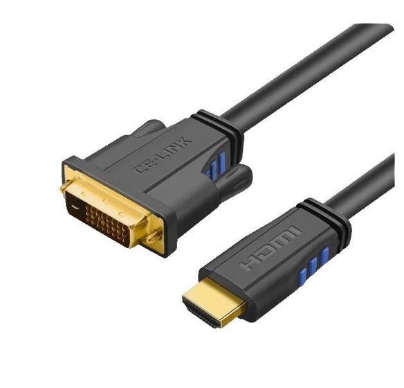 Imagem de Cabo HDMI x DVI 24+1 15 Metros 1080p Bi-Direcional