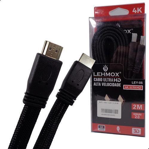 Imagem de Cabo HDMI X HDMI 2M 4K 2.0V Ultra-HD Ley-08