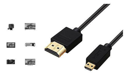 Imagem de Cabo Hdmi X Mini-hdmi 2.0 1080p Hdr Alta Velocidade 3 Metros