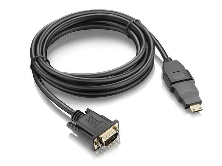 Imagem de Cabo HDMI x VGA com Adaptador Mini HDMI 3 Metros Multilaser - WI268